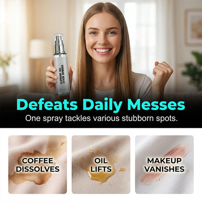 🧥✨ Fleckenentferner-Spray – Soforthilfe bei Öl & Kaffee ✨🧼 Ohne Nachspülen, schonend zu Stoffen – 100 ml für unterwegs.