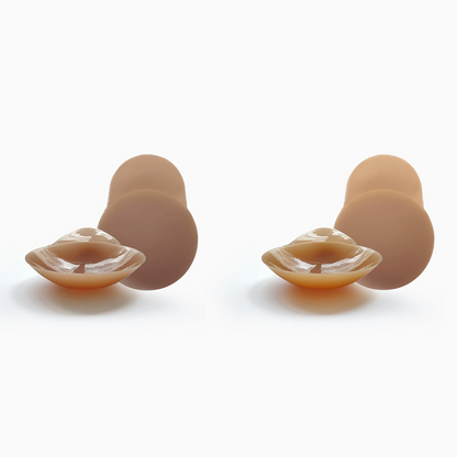 Nahtlose, selbstklebende Brustwarzenabdeckungen mit Push-up-Effekt für Damen