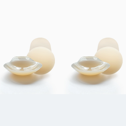 Nahtlose, selbstklebende Brustwarzenabdeckungen mit Push-up-Effekt für Damen