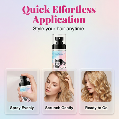 Feuchtigkeitsspendendes Anti-Frizz-Spray für lockiges Haar