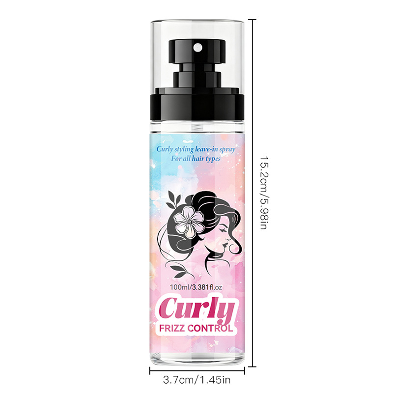 Feuchtigkeitsspendendes Anti-Frizz-Spray für lockiges Haar