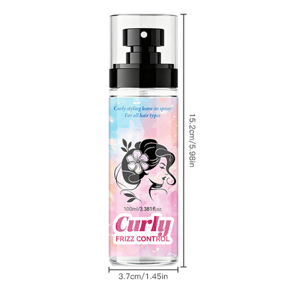 Feuchtigkeitsspendendes Anti-Frizz-Spray für lockiges Haar