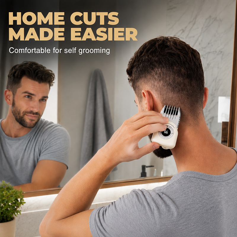 ✂️📱 Akku-Haarschneider – 4-in-1, wasserdicht, USB-C – für Haar & Bart! 🌟