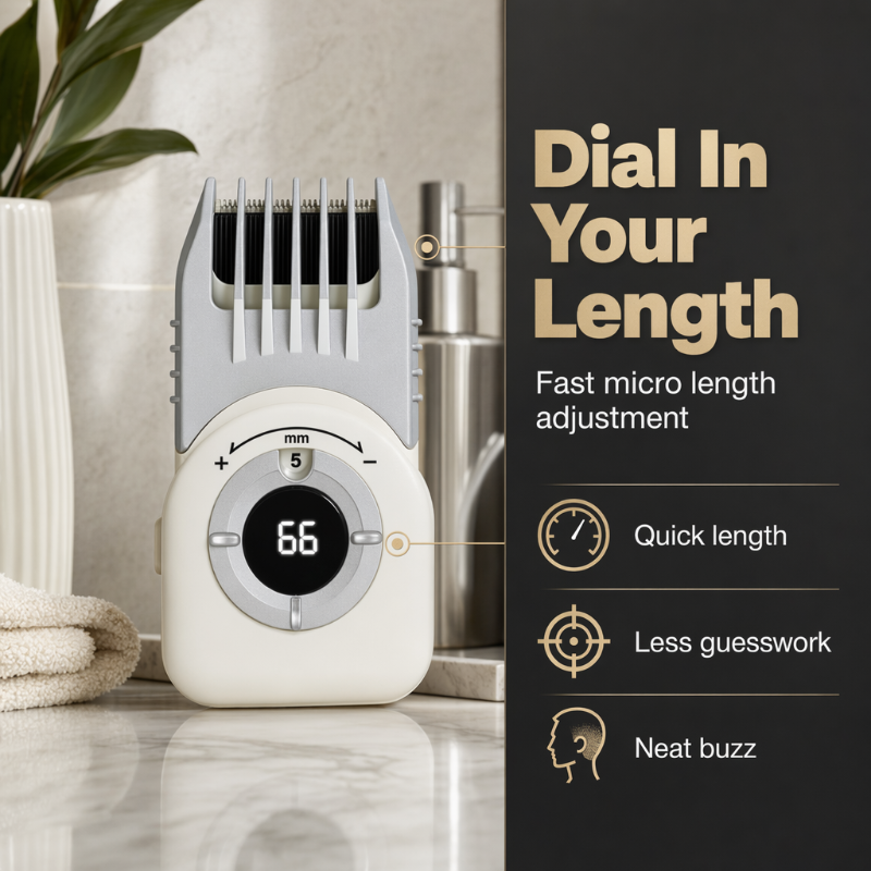 ✂️📱 Akku-Haarschneider – 4-in-1, wasserdicht, USB-C – für Haar & Bart! 🌟