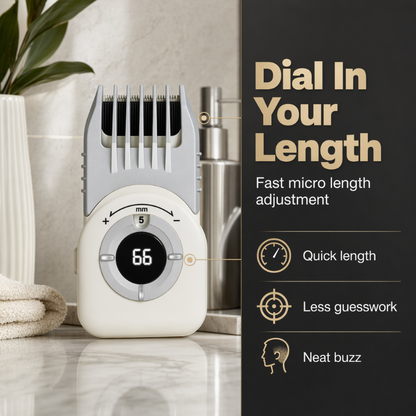 ✂️📱 Akku-Haarschneider – 4-in-1, wasserdicht, USB-C – für Haar & Bart! 🌟