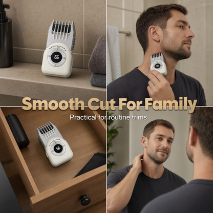 ✂️📱 Akku-Haarschneider – 4-in-1, wasserdicht, USB-C – für Haar & Bart! 🌟