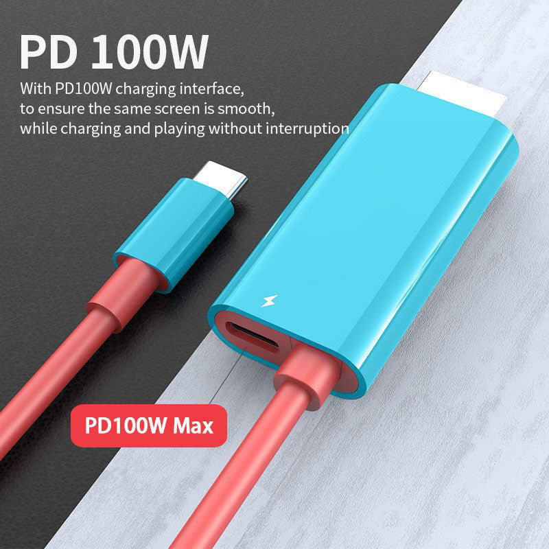 USB-C zu HDMI Adapterkabel für Switch