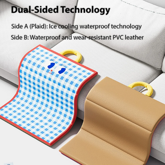 🐕💦🐕Wasserdichte, doppelseitige Kühlmatte für Haustiere🧊