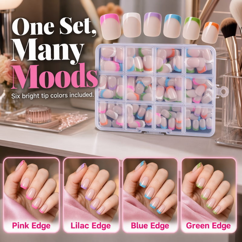 Color Pop Press-On NailsColor Pop-Kunstnägel zum Aufkleben