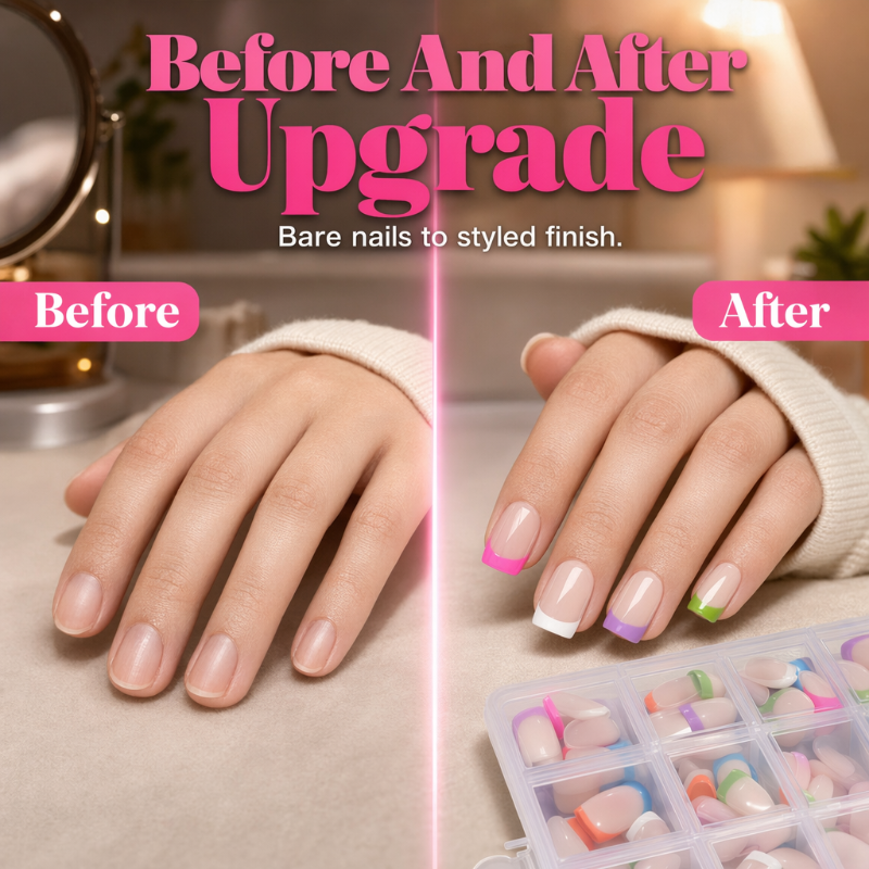 Color Pop Press-On NailsColor Pop-Kunstnägel zum Aufkleben