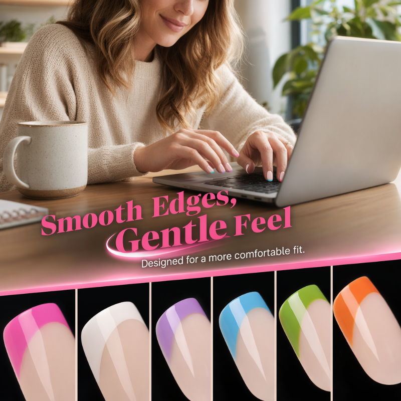 Color Pop Press-On NailsColor Pop-Kunstnägel zum Aufkleben