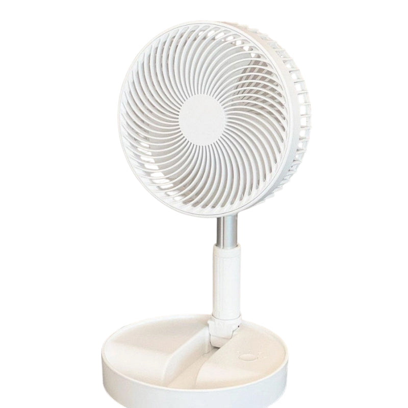 🤫⚡ Wiederaufladbarer Standventilator – 4 Stufen, ultra-leise (<36dB), 6h Laufzeit – Ihr kühler Begleiter für jeden Tag! 🎯