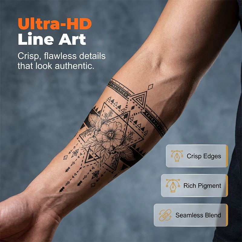 🔥Buy 1 get 1 free🔥Waterproof Temporary Arm Band Tattoo Sticker