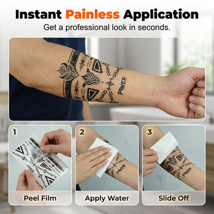 🔥Buy 1 get 1 free🔥Waterproof Temporary Arm Band Tattoo Sticker