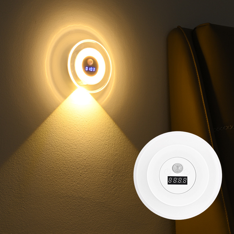 ⌛Zeitlich begrenztes Sonderangebot – Intelligente LED-Uhr mit Nachtlicht und Bewegungssensor