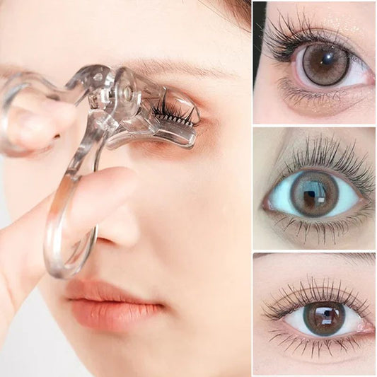 Ergonomische Wimpernzange mit großem Winkel – für ein natürliches und langanhaltendes Ergebnis