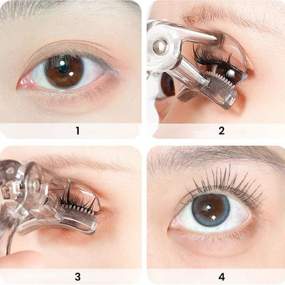 Ergonomische Wimpernzange mit großem Winkel – für ein natürliches und langanhaltendes Ergebnis