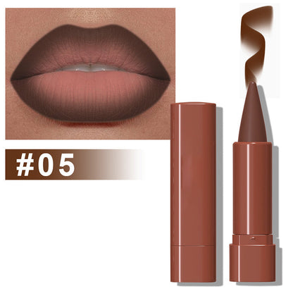 💄🔥 Langhaftender, nicht abfärbender, matter Creme-Lippenstift, der sich angenehm auftragen lässt und zu jedem Alltagslook passt ✨