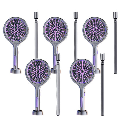 🔥【Limitierte Auflage – 50 % Rabatt】✨Mosquito Zapper – Elektrischer 2-in-1-Mückenklatscher, wiederaufladbarer USB-Insektenklatscher mit 3000 V und drehbarem Kopf, elektrischer Mückenschutz für Haus/Balkon/Garten/Camping