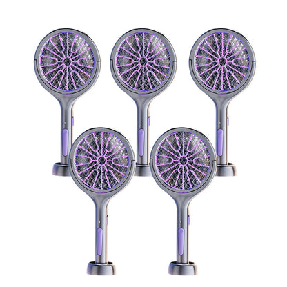 🔥【Limitierte Auflage – 50 % Rabatt】✨Mosquito Zapper – Elektrischer 2-in-1-Mückenklatscher, wiederaufladbarer USB-Insektenklatscher mit 3000 V und drehbarem Kopf, elektrischer Mückenschutz für Haus/Balkon/Garten/Camping