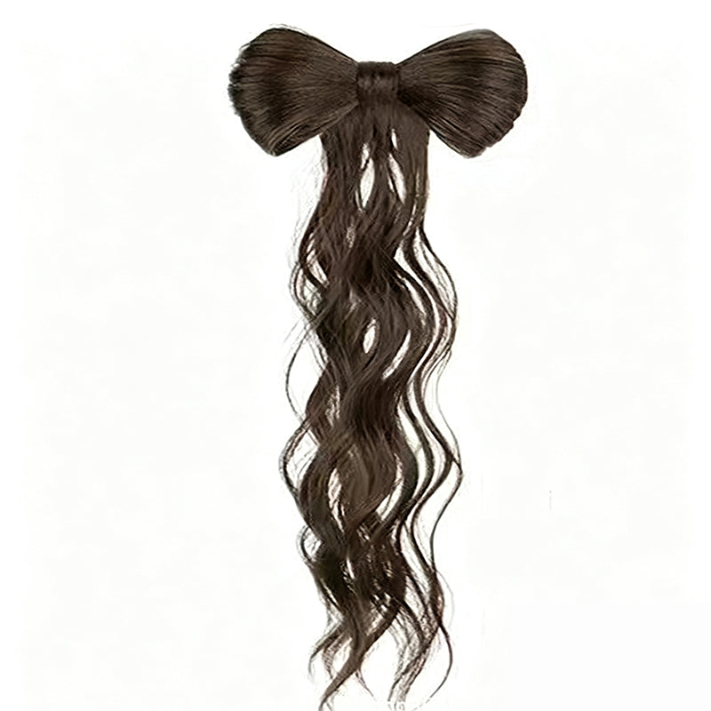 🔥 -50% Heute 🎀 Glamour-Pferdeschwanz mit Schleife