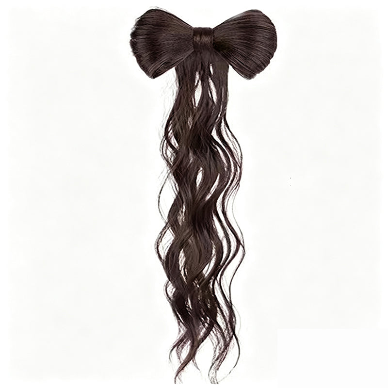 🔥 -50% Heute 🎀 Glamour-Pferdeschwanz mit Schleife