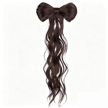 🔥 -50% Heute 🎀 Glamour-Pferdeschwanz mit Schleife