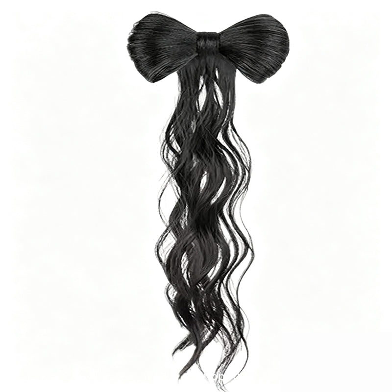 🔥 -50% Heute 🎀 Glamour-Pferdeschwanz mit Schleife