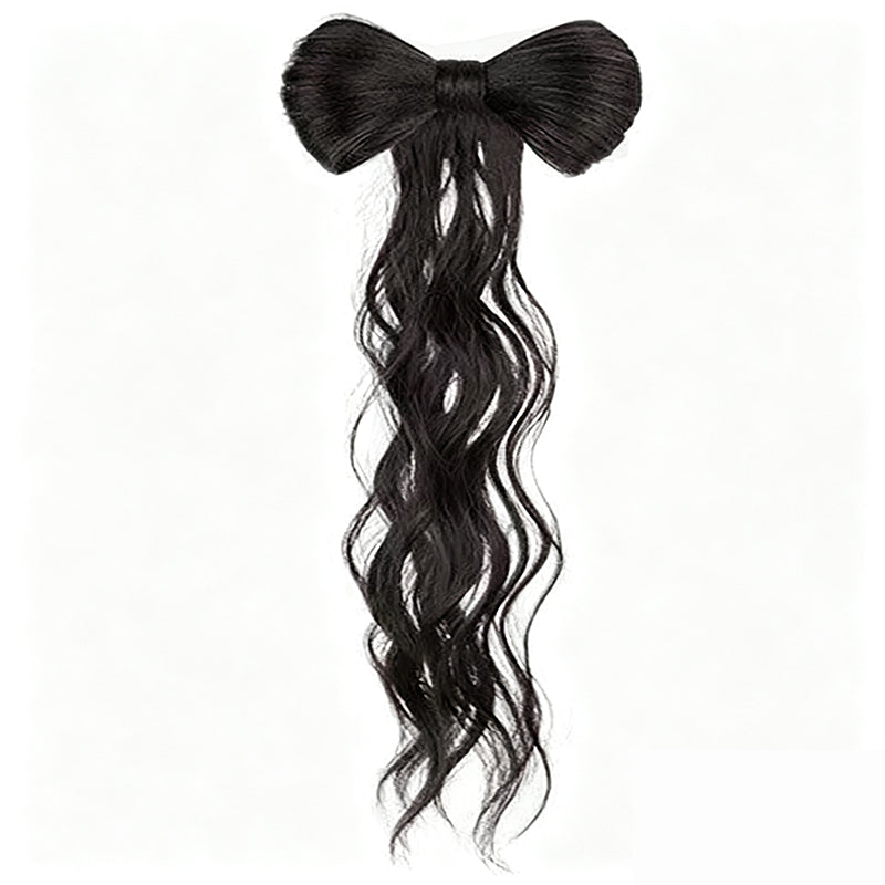 🔥 -50% Heute 🎀 Glamour-Pferdeschwanz mit Schleife