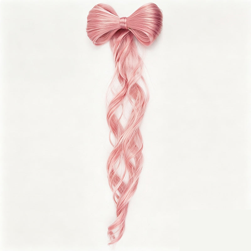 🔥 -50% Heute 🎀 Glamour-Pferdeschwanz mit Schleife