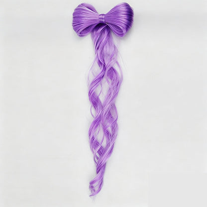 🔥 -50% Heute 🎀 Glamour-Pferdeschwanz mit Schleife