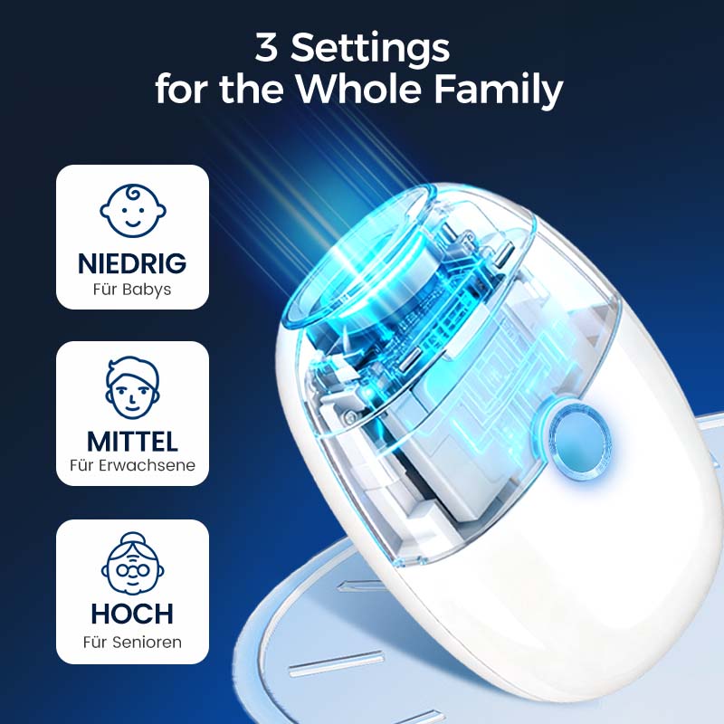 ✨✨Sonderangebot: 2 kaufen, 1 gratis erhalten💅Universelle automatische Nagelfeile für Erwachsene und Kinder👶🔧