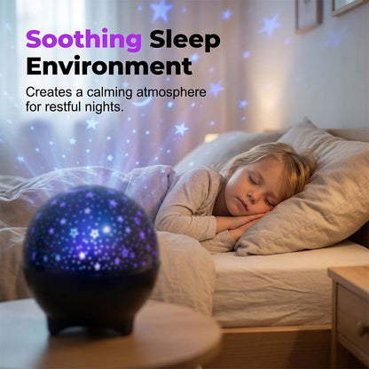 🌙💫 LED-Nachtlicht-Projektor – bewegliche Galaxy-Wolken, dimmbar, leise – perfekt für entspannte Nächte & süße Träume! 😴