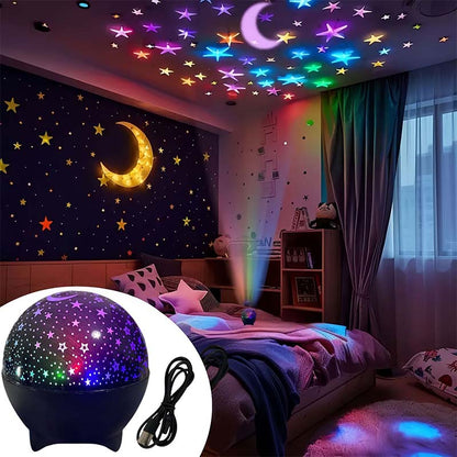 🌙💫 LED-Nachtlicht-Projektor – bewegliche Galaxy-Wolken, dimmbar, leise – perfekt für entspannte Nächte & süße Träume! 😴