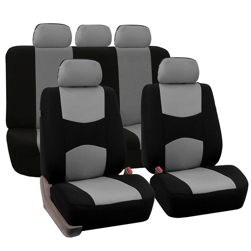🚗【✨Limitiertes Angebot – 50% RABATT! 】Trendige Autositzbezüge mit Schutzfunktion – Premium-Kunstleder, Airbag-kompatibel & Universal passend – Schützt Originalsitze vor Schmutz, Nässe & Abnutzung 🛡️