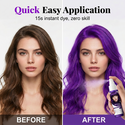 🌈🧴 Auswaschbare Haarfarbe – 12 Farben, vegane Formel, 15 Min. – temporäre Farbe ohne Schäden – heute -50 %! ⚡