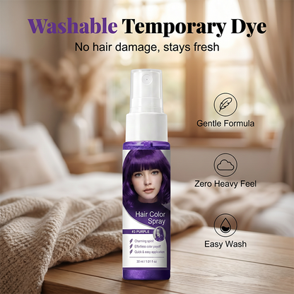 🌈🧴 Auswaschbare Haarfarbe – 12 Farben, vegane Formel, 15 Min. – temporäre Farbe ohne Schäden – heute -50 %! ⚡