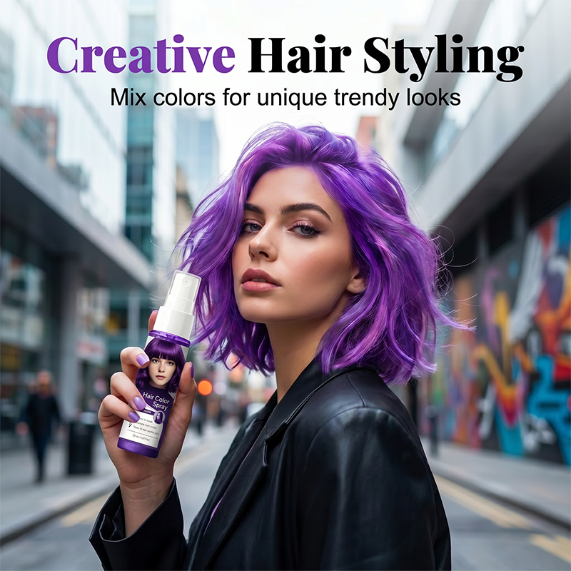 🌈🧴 Auswaschbare Haarfarbe – 12 Farben, vegane Formel, 15 Min. – temporäre Farbe ohne Schäden – heute -50 %! ⚡