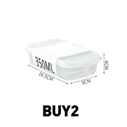 🎁 1 kaufen, 2 GRATIS! 🥬 Stapelbare Kühlschrankbox mit Deckel