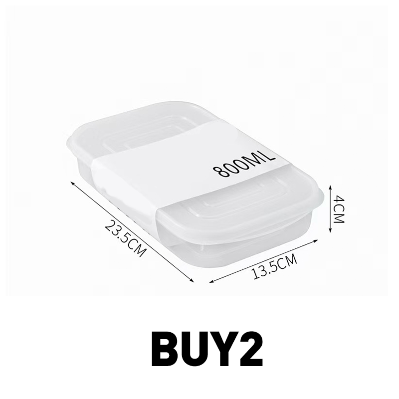 🎁 1 kaufen, 2 GRATIS! 🥬 Stapelbare Kühlschrankbox mit Deckel
