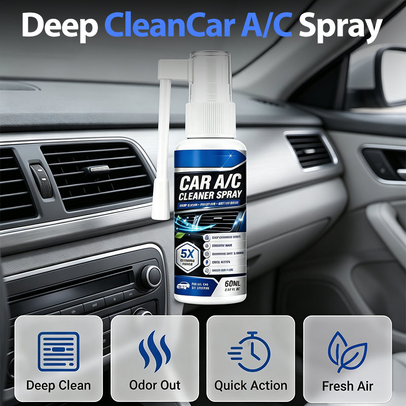 🌬️🚗 Klimaanlagen-Reinigungsspray – entfernt Gerüche, desinfiziert & erfrischt – für saubere, frische Luft im Auto! ✨