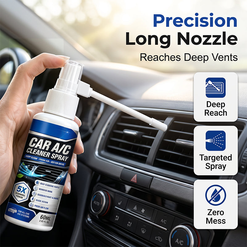 🌬️🚗 Klimaanlagen-Reinigungsspray – entfernt Gerüche, desinfiziert & erfrischt – für saubere, frische Luft im Auto! ✨