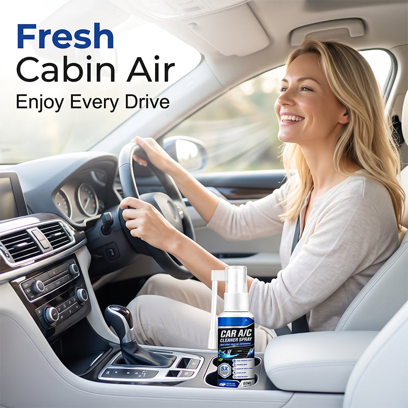 🌬️🚗 Klimaanlagen-Reinigungsspray – entfernt Gerüche, desinfiziert & erfrischt – für saubere, frische Luft im Auto! ✨