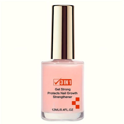 💅 LIMITIERTER 50% RABATT! 3-in-1 Nagelverstärker – Glättet Rillen, strahlender Glanz & täglicher Schutz für brüchige Nägel