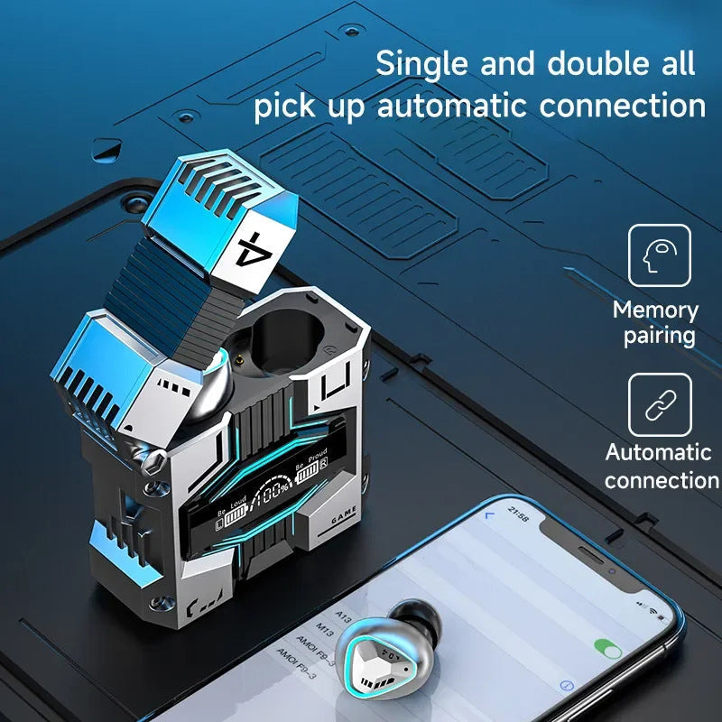 🔥 2026 Neue Kollektion  M-45 Mecha Style Smart Wireless Bluetooth Headset
