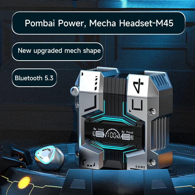 🔥 2026 Neue Kollektion  M-45 Mecha Style Smart Wireless Bluetooth Headset