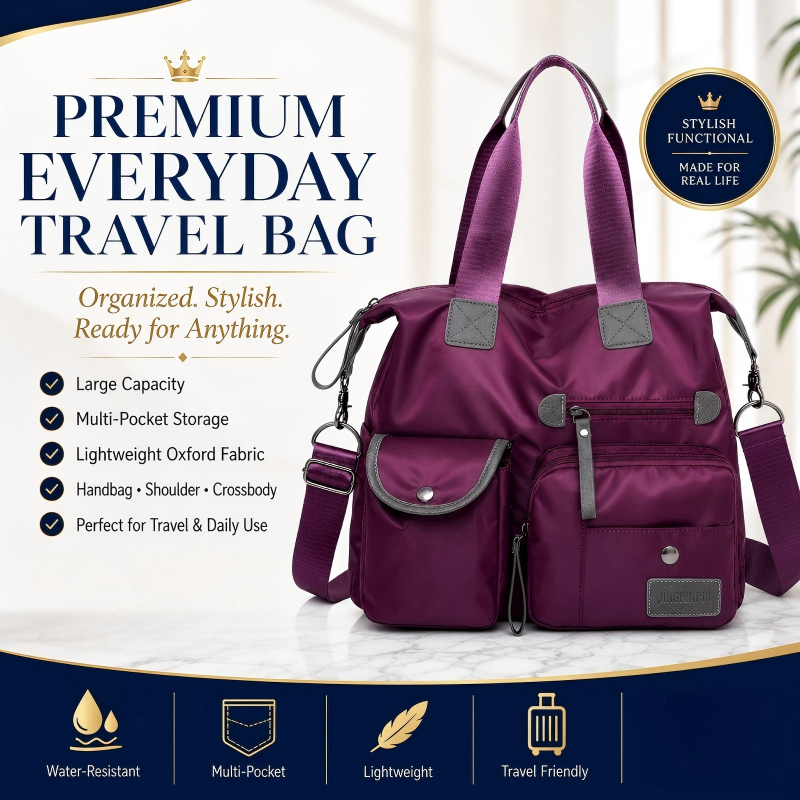 🔥 Heute -50 %! 👜 Große wasserdichte Damen-Tasche