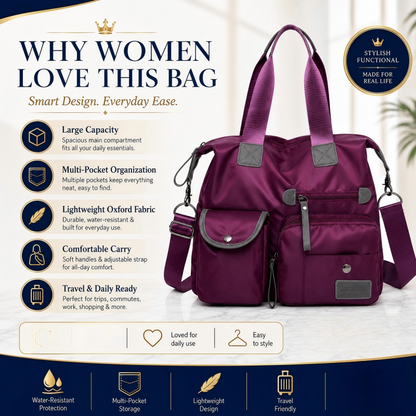 🔥 Heute -50 %! 👜 Große wasserdichte Damen-Tasche