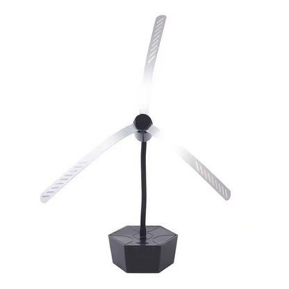 USB-wiederaufladbarer, einziehbarer Fliegenabwehrventilator für den Außenbereich