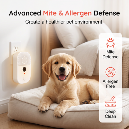 📢📢50 % Rabatt!! ⏰🌬️ 2-in-1-Luftreiniger für Haustiere und Ultraschall-Milbenabwehrgerät